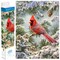 Diamond Dotz Good Fortune Cardinal Diamond Painting Kits for Adults - Diamond Art Kits a Relaxing Creative Craft Kit with Dotz Gems 17.9x14